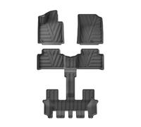 Car Floor Mats Carpets For Kia For Sorento Fuel Version 2021-2024 6seats TPE 3D Car Floor Mats Trunk Pad Accessories Foot Mat(LHD 4PCS)