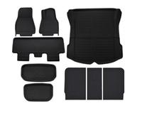 Car Floor Mats Carpets For Tesla For Model 3 Y Floor Mat Luggage Left Hand Drive 2017-2023 Right Rudder 3D Liner(MY 21-23 9pcs RHD)