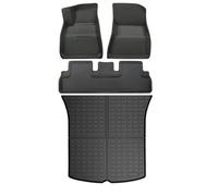 Car Floor Mats Carpets For Tesla For Model 3 Y Floor Mat Luggage Left Hand Drive 2017-2023 Right Rudder 3D Liner(MY 21-23 4pcs LHD)