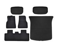 Car Floor Mats Carpets For Tesla For Model Y For Juniper For 3 2017 To 2025 Trunk Luggage Liners Left Right Hand Drive Four Seasons(LHD MY 17-24 6PC)