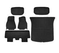 Car Floor Mats Carpets For Tesla For Model Y For Juniper For 3 2017 To 2025 Trunk Luggage Liners Left Right Hand Drive Four Seasons(RHD MY 17-24 6PC)