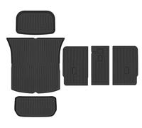 Car Floor Mats Carpets For Tesla For Model Y For Launch 2025+ For Juniper TPE Floor Mat & Cargo Liner All Weather Trunk Mats Seat Backrest(Seat Trunk,Right)