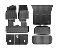 Car Floor Mats Carpets For Tesla For Model Y For Launch 2025+ TPE Floor Mats & Cargo Liner All Weather Trunk Backrest(9pcs J,Right)