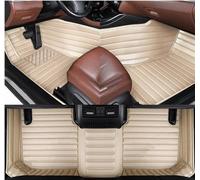Car Floor Mats Custom Carbon Fibre Style Floor Mats For LEXUS For IS Series Sedan 250 300 2008-2012 Foot Carpet Auto Interior Accessories Rubber Non Slip Mat(Beige)