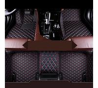 Car Floor Mats Custom For For Monza 2020 2019 Leather Waterproof Foot Pads Automobile Carpet Cover Rugs Waterproof Floor Liners(Black Red 4pcs,3 pcs)