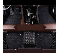 Car Floor Mats Custom For For Monza 2020 2019 Leather Waterproof Foot Pads Automobile Carpet Cover Rugs Waterproof Floor Liners(Black beige,Onecolor)