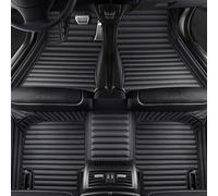 Car Floor Mats Custom for MG HS Automatic 2019-2024, Automotive Leather Liners Carpets Protection Accessories, Luxury Front Rear Row Waterproof Foot Cargo Pads,A/Black