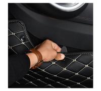 Car Floor Mats Custom Luxury Leather Car Floor Mat For BMW X6 E71 2008-2012 Car Mat Full Set Waterproof Accessories(Beige)