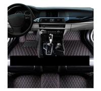 Car Floor Mats Floor Mats For Mercedes For Benz C Class W204 2008-2014 Anti-dirt Pads Leather Car Floor Mat Carpets Car Accessories(Black Red 4pcs)