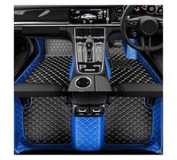 Car Floor Mats For 3 Ser For 320i Five Doors 2008 2009 2010 2011 2012 Waterproof Foot Pads Carpet Cover Interior Accessories(3PS black with BLUE,RHD)