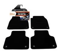 Car Floor Mats for Audi Q7 2016+ Tailored Custom Fit 4 Piece Waterproof 650 Pile Carpet with Anti-Slip Backing and Reinforced Heel Pad - Click-Carmats UK