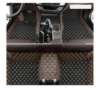 Car Floor Mats For Benz For SLK 2001-2009 2010-2016 Floor Pad Rug Waterproof Car Interior Accessories Anti-fouling Floor Mat Full Coverage Car Mats(Black with coffee,LHD)