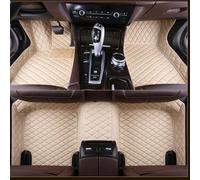Car Floor Mats for Cadillac XT5 2025,All Weather Pu Leather Full Coverage Car Floor Liner,Front & Rear 2 Row Full Set Beige