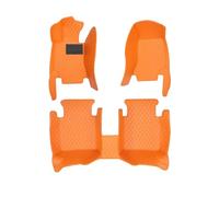 Car Floor Mats For Changan For Uni-K For Uni-T For Uni-V Cs35 Plus CS95 2020-2024 Custom Car Floor Mat(Full Set-Orange)