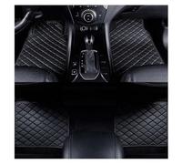 Car Floor Mats for Citroen C5 2007-2012, Anti-Slip Leather Floor mats Waterproof Protection Non-Slip Floor Mats Full Coverage Luxury Car Mats,D/Black