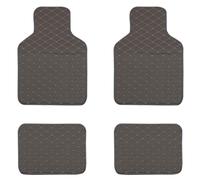 Car Floor Mats for Citroen e-C3 2024 2025+, Waterproof and Non-slip Leather Floor Mats, Car Floor Mat Accessories, Gray