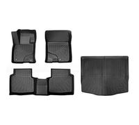 Car Floor Mats For F&ord For Escape Gas 2020-2025 TPE Floor Mats Trunk Mat Not Hybrid All Weather Boot Liners Backrest Mats Floor Mat(4PCS Set)
