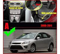 Car Floor Mats For Focus 2006 2007 2008 2009 2010 2011 Custom Auto Foot Pads Car Mat Floor Mat(Black-Beige,A)