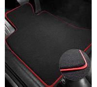 Car Floor Mats For For Mondeo Mk4 IV 2007~2013 Rugs Panel Footpads Anti-Slip Carpet Cover Cape Foot Pads Waterproof Floor Liners(Flannel Red 3pcs)