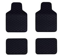 Car Floor Mats for Ford Mustang Dark Horse seit 2023, Waterproof and Non-slip Leather Floor Mats, Car Floor Mat Accessories, Black blue