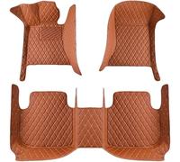 Car Floor Mats for insight 2009 2010 2011 2012 2013 2014 (LHD), Full Coverage Waterproof Non-Slip Mats Floor Mats Set Floor Liners Carpet Protection Accessory,D-Orange