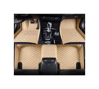 Car Floor Mats For Kicks 2017 2018 2019 2020 2021 2022 2023 Car Floor Mats Synthetic Material Durable Carpet Foot Pads Interior Accessories(Beige)