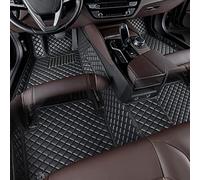 Car Floor Mats for Land Rover Freelander 1997-2000 2001 2002 2003 2004 2005 2006(RHD), Waterproof and Anti Slip Fully Covered Leather Floor Mats, Carpet Protection Accessory,A-Black