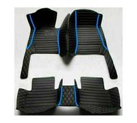 Car Floor Mats For Lincoln MKT 2008 2009 2010 6seat Non-Slip Waterproof Luxury Leather Floor Liners Coverage Carpet Cover Car Mats Floor Mat Set Complete(Style 4 Red Black)