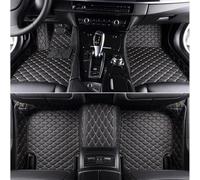 Car Floor Mats for MG HS Trophy 2024 car mats, Car Carpet Mats Anti Slip Mat Anti-Slip Backing Carpet Protection Set Liners Car Interior Accessory,Black-Beige
