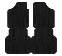 Car Floor Mats, for Mitsubishi Lancer Evolution EVO X/EVO I/EVO II Duty All Weather Waterproof Odourless Footwell Liners Scratch Resistant Anti Slip Backing
