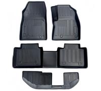 Car Floor Mats for Mitsubishi Outlander 7 Seats 2022 (RHD), Front Rear Set Coverage Foot Pads Water Resistant Easy Clean Durable TPE Accessories