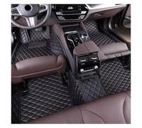 Car Floor Mats For Nissan For Fuga 2005 2006 2007 Car Accessories Artificial Leather Full Coverage Floor Mats(Black 3 PCS)