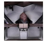 Car Floor Mats For Nissan For Fuga 2005 2006 2007 Car Accessories Artificial Leather Full Coverage Floor Mats(Gray 3 PCS)