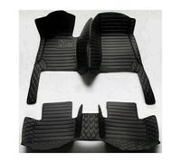 Car Floor Mats For Peugeot 307SW 2004 2005 2006 2007 2008 2009 2010 2011 2012 2013 Leather Floor Liners 3D Coverage Carpet Cover Car Mats Floor Mat Set Complete(Style 4 Black)