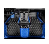 Car Floor Mats For Peugeot 307SW 2004 2005 2006 2007 2008 2009-2013 Car Interior Styling Carpets Foot Pads Interior Accessories Full Coverage Car Mats(Black with blue,LHD)