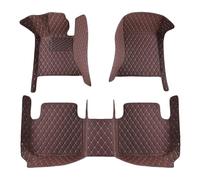 Car Floor Mats, for Peugeot 5008 2017-2021 Full Coverage Luxury Car Mats, Anti Slip Fit Car Mat with No Dead Angles, Easy Installation and Cleaning,A-LHD