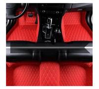 Car Floor Mats For Scenic For IV 2016-2022 Car Floor Mats 7 Seater Anti-pollution Pad Foot Mat Tapete Automotivo Car Accessories(Racing Red)