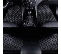 Car Floor Mats for VW Tiguan 2017 2018 2019 2020 2021 2022 2023, Right Hand Drive Leather Front Rear Non Slip Waterproof 4 Pieces Interior Accessory,A-Black