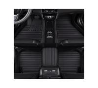Car Floor Mats For XC40 2018-2025 V90 2016-2023 V60 2018-2023 RHD Striped PU Synthetic material 5D Car Floor Mat Interior Accessories Carpet(Black,For V90 2016-2023)