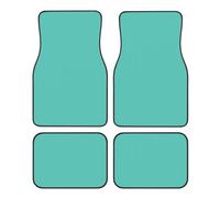 Car Floor mats, Keep The Interior of Your car, Truck or Van Tidy, Easy to Clean, Bright Blue Fade-Resistant Floor mats Set of 4,
