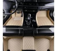 Car Floor Mats Leather Car Floor Mats For A6 C6 4F 2004-2009 Accessories Mat Interior Rubber Car Mat(Beige)