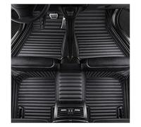 Car Floor Mats LHD For 7 Series For E65 2001 2002 2003 2004 2005 2006 2007 2008 Interior Accessories Carpet Tailored Carpet Car Floor Mats(All Black 5 Seat)