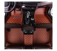 Car Floor Mats LHD For Mitsubishi For Outlander 7 Seats 2013 2014 2015 2016 Anti-fouling Foot Pads Interior Accessories Full Coverage Car Mats(Brown)