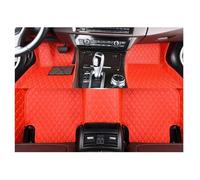 Car Floor Mats LHD For Toyota For Prius 2006 2007 2008-2011 Anti-fouling Floor Mats Car Interior Carpets Accessories Foot Pad Protector Carpet(LHD(3pcs) red)