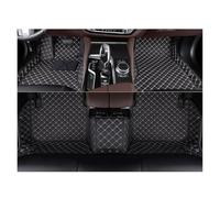 Car Floor Mats LHD For VW For Passat Saloon B8 2018 2019 2020-2023 Anti-fouling Floor Mats Accessories Car Interior Styling Full Coverage Car Mats(Black-beige)