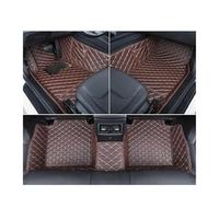 Car Floor Mats PU Leather Customized Car Floor Mats For VW For Atlas 7 For Seat 2017 2018 2019 2020 Interior Accessories Car Mats(Coffee)