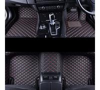 Car Floor Mats RHD Carpets For Toyota For Camry 2011 2010 2009 2008 2007 2006 Waterproof Leather Rugs Auto Interior Water Proof Liners(RHD 3pcs black red)