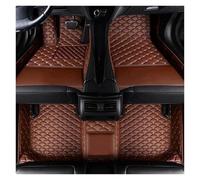 Car Floor Mats Set For Chrysler For PT For Cruiser 2007 2008 2009 Floor Mats Front Rear Trunk Mat Cargo Liner Floor Mat(Brown)