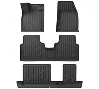 Car Floor Mats TPE for AUDI Q5 E-TRON 7 Seat 2023 (LHD), Car Footmats Carpets Non-Slip Anti-wear Waterproof All Weather Floor Liner Anti Slip Accessories