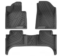 Car Floor Mats TPE for Hyundai Santa Cruz 2022-2024 (LHD), Car Footmats Carpets Non-Slip Anti-wear Waterproof All Weather Floor Liner Anti Slip Accessories